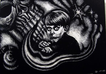 Art Galleries - creepy kid 